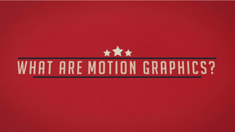 What are Motion Graphics?