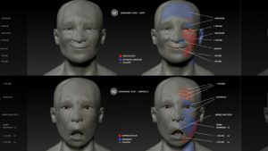 Mundos digitales Taller Anatomia en movimiento y expresiones faciales